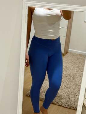 Aerie OFFLINE Real Me Crossover 7/8 Legging in Blue